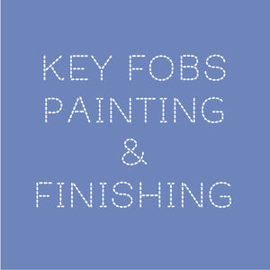 Needlepoint Class: Key Fob Painting & Finishing