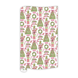 Peppermint Nutcrackers Gift Wrap