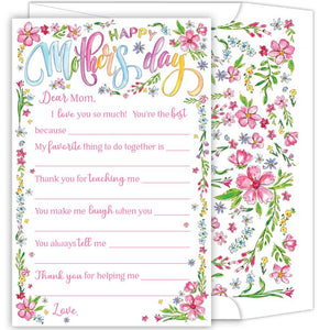 All About Mother's Day Card
