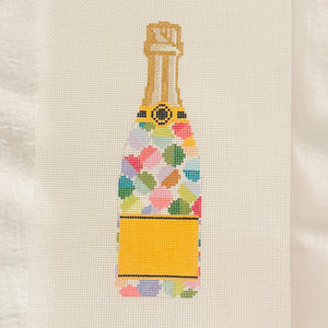 Champagne Bottle Canvas