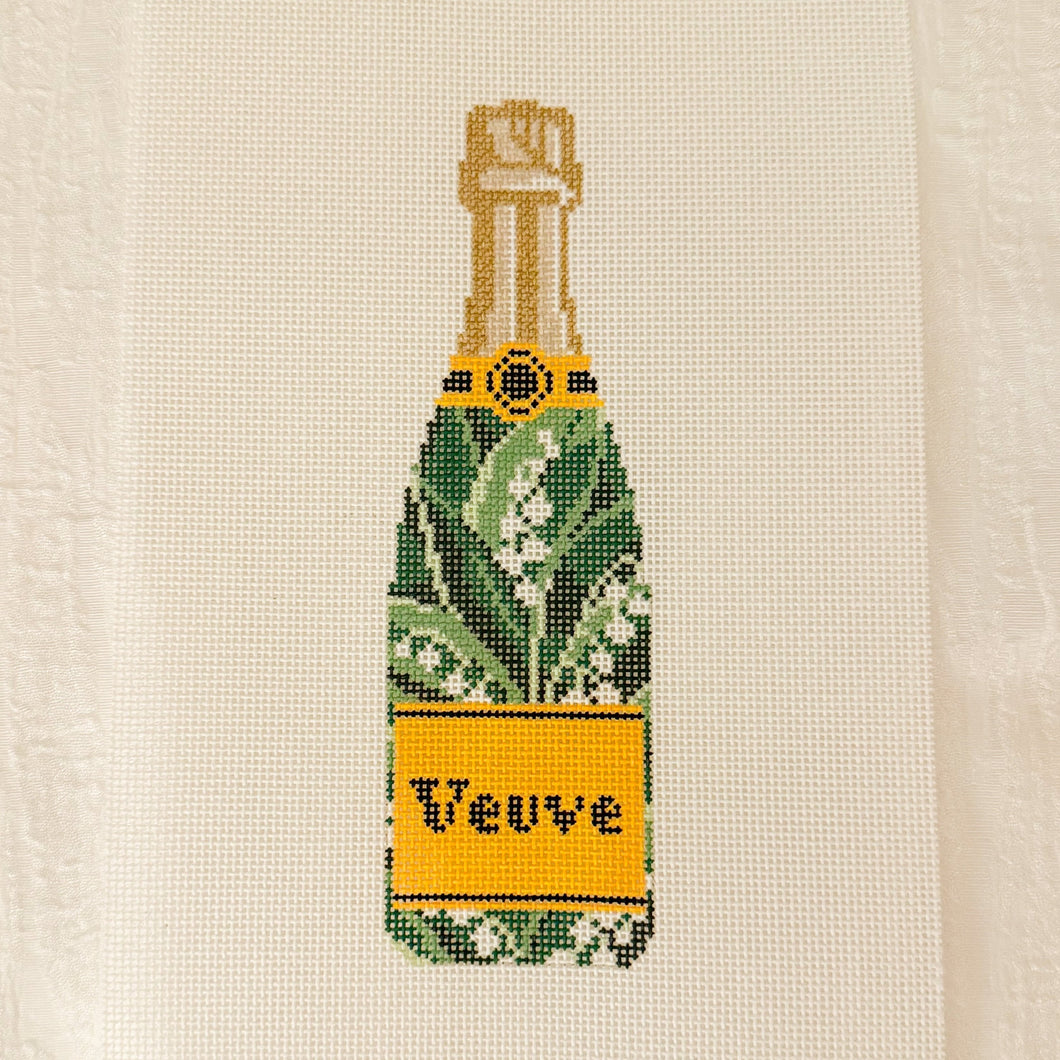 Champagne Bottle Canvas