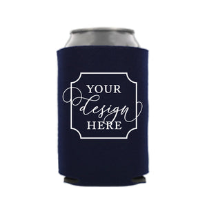 Your Own Design Slim Neoprene Can Cooler