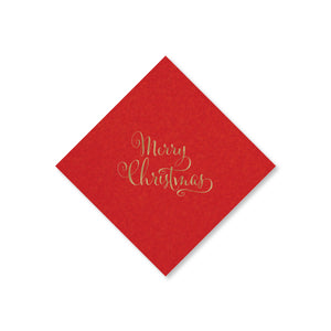 Curly Christmas Luxe Napkins