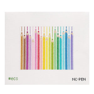 Colored Pencils Clutch
