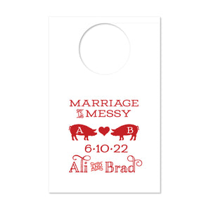 Marriage is Messy Barbecue Bibs