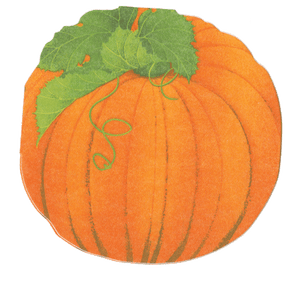 Pumpkin Die-Cut Napkins