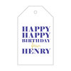 Load image into Gallery viewer, Gift Tag - Birthday 12
