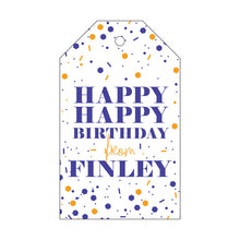 Load image into Gallery viewer, Gift Tag - Birthday 137
