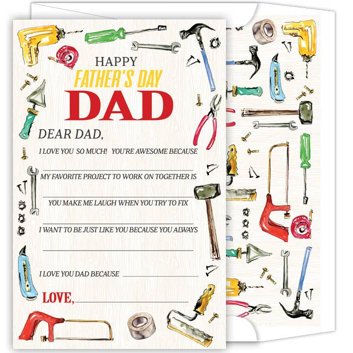 All About Father's Day Card