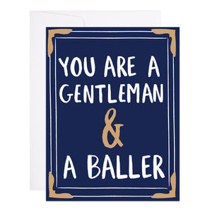 Gentleman & Baller Card