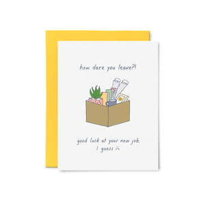 Job Leaving Card