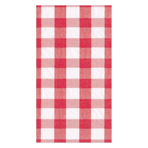 Gingham Guest Towels