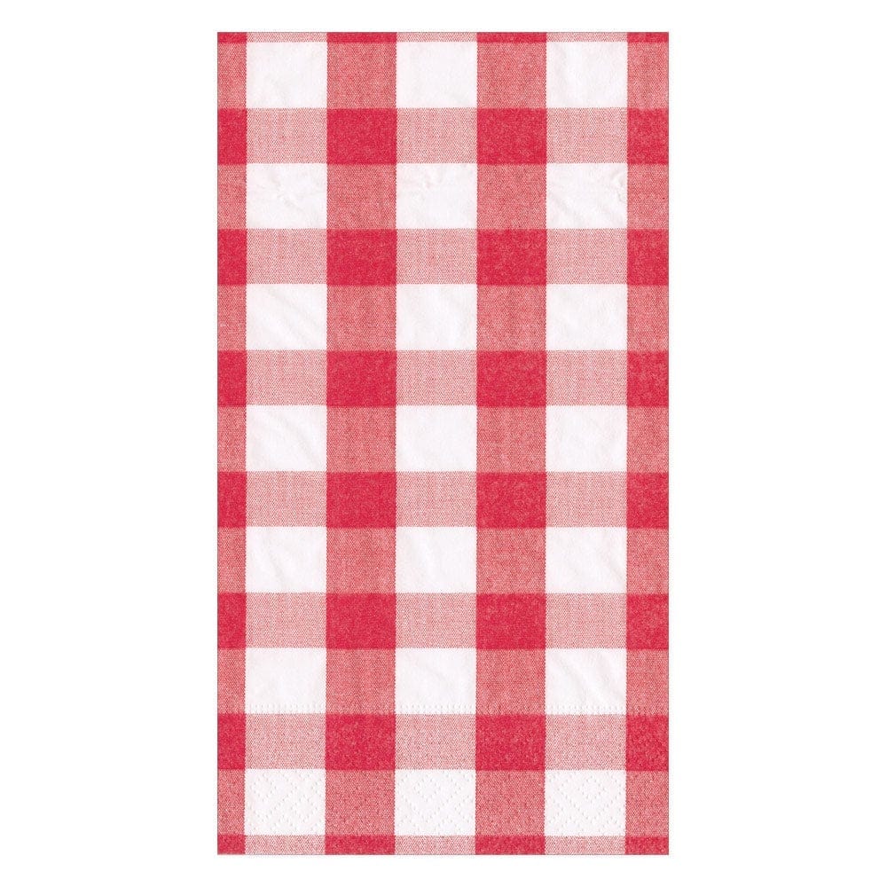 Gingham Guest Towels