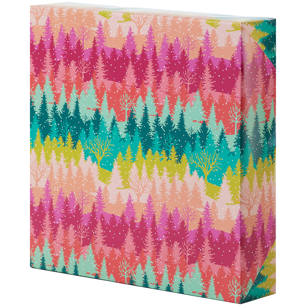 Colorful Timbers Gift Wrap
