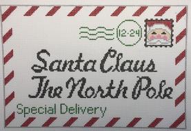 Santa Letter Canvas