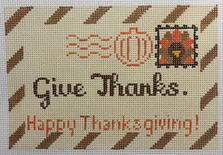 Give Thanks Letter Canvas