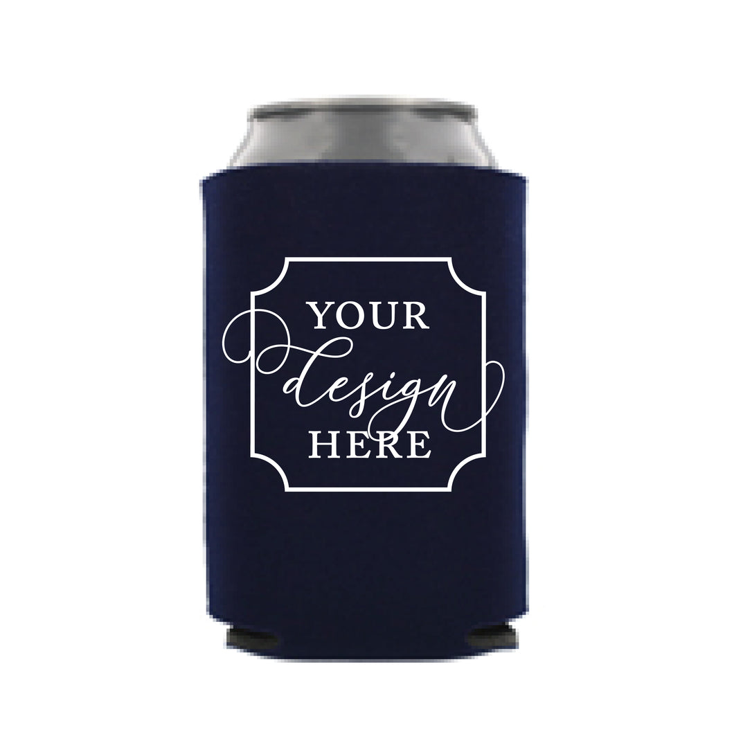 Your Own Design (bottom included) Foam Can Cooler