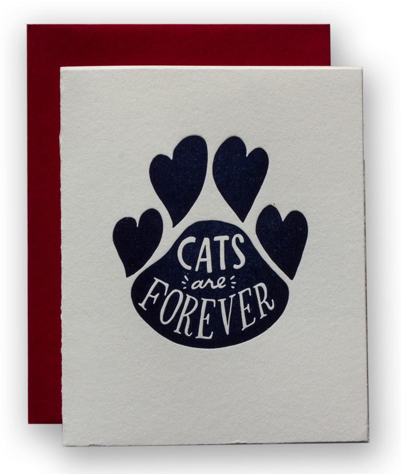 Cats are Forever Card