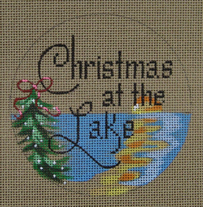 Christmas at the Lake Canvas