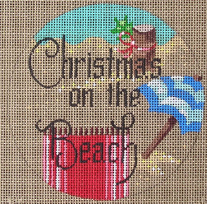 Christmas at the Beach Canvas