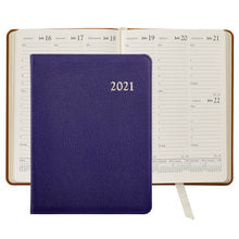 Load image into Gallery viewer, 2021 Leather Desk Agenda / Planner
