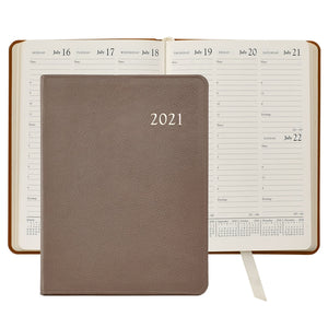 2021 Leather Desk Agenda / Planner