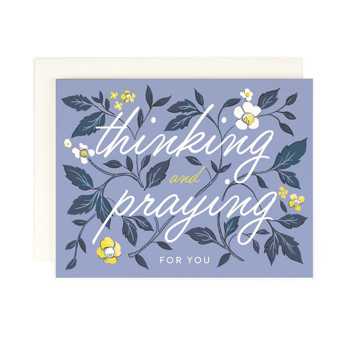 Thinking & Praying for You Card