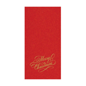 Merry Christmas Luxe Guest Towels