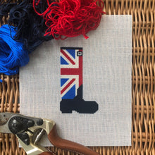 Load image into Gallery viewer, Union Jack Wellie Canvas
