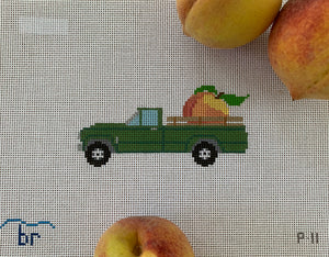 Peach Truck Canvas