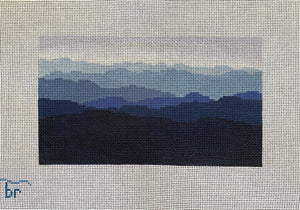 Blue Ridge Mountain Range Canvas