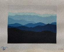 Load image into Gallery viewer, Blue Ridge Mountain Range Canvas
