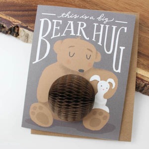 Bear Hug Pop-Up Card