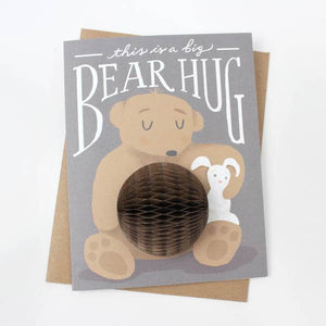 Bear Hug Pop-Up Card