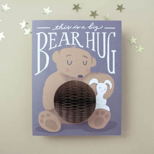 Bear Hug Pop-Up Card