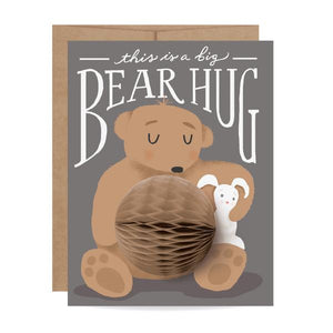 Bear Hug Pop-Up Card