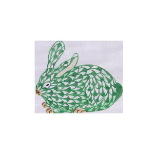 Fishnet Mini Crouching Bunny