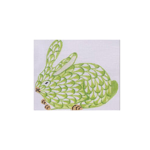 Fishnet Mini Crouching Bunny