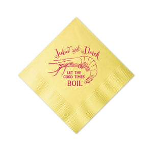 Shrimp Boil Napkins