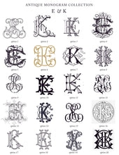 Load image into Gallery viewer, Antique Monogram
