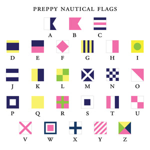 Preppy Nautical Flags