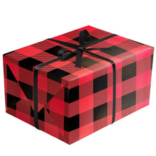 Load image into Gallery viewer, Buffalo Plaid Gift Wrap
