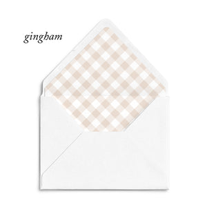 Envelope Liners