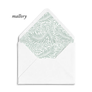 Envelope Liners