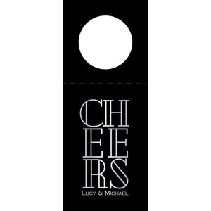 Bottle Tags - Cheers W384
