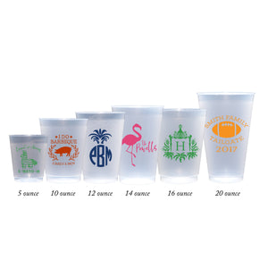 Your Own Design Full Color Frosted Cups