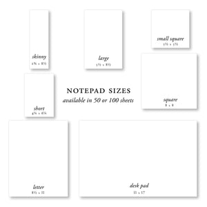 Cashiers Notepad Sets