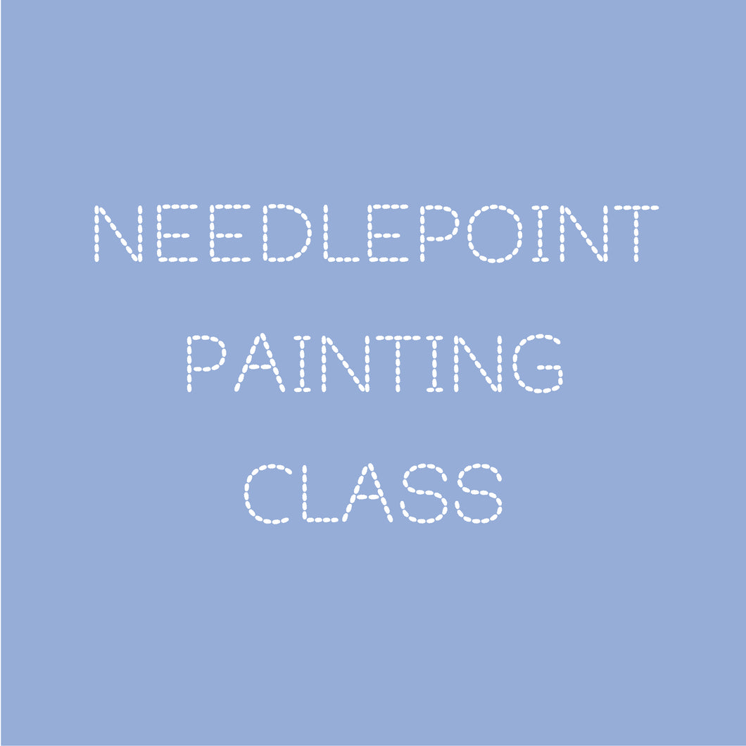 Needlepoint Class: Painting