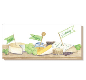 Cheese Board Foodie Birthday Card