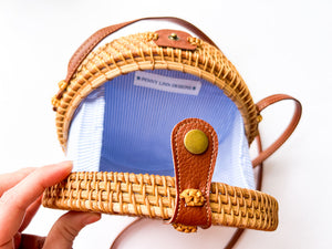Round Wicker Bags